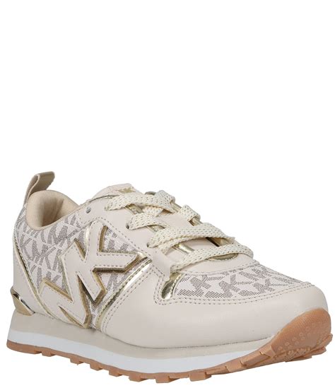 Michael Kors Girls' Billie Dash Metallic Detail Trainer 